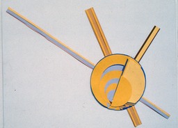 1980 Study Collage for Sun Paintings